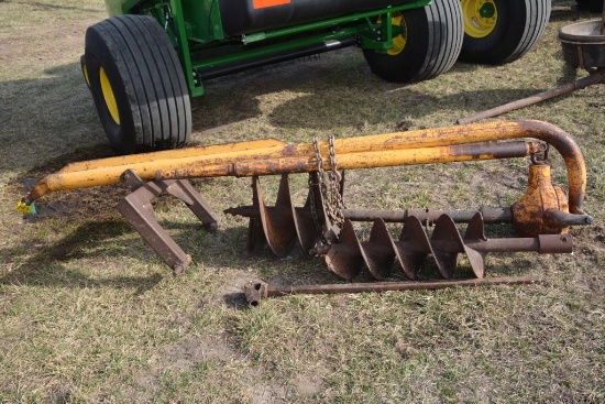 3pt Danuser Post Hole Digger, 18" Bit