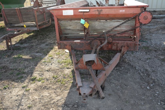 IHC Manure Spreader, Needs Floor, Pto, Single Axle