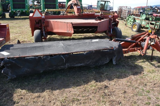 Heston 3pt Disk Mower, 9', Newer Main Gear Case, Newer Tension Spring