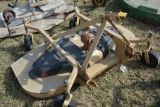 Land Pride FDR 1672 Mower, 540PTO, 4 Caster Wheels, Good Shape