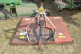 Red 3pt Shredder Mower, 6', 540pto