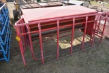 1 Sided Creep Feeder, Poly Floor, Red In Color, Good Shape