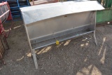Show Stopper Sheep Feeder, Stainless Steel, 50bu, Double Sided