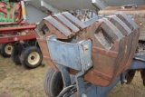 6 Allis Chalmers Suit Case Weights, 6x Money