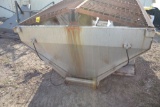 Flink Salt Spreader, Stainless Steel, Hydraulic Apron Chain, Hydraulic Twin Spreaders, Good Shape