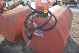 500 Gal Diesel Barrel, 110v Fil-Rite Pump
