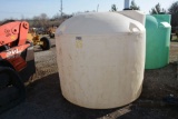 Water Tank, White, Approx. 1650 Gallon