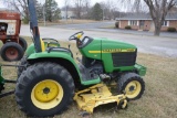 John Deere 4400 Utility Tractor, 4wd, Hydrostat Transmission, 30hp Yanmar 3 Cylinder Diesel, 1660 Ho