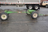 Green NH3 Running Gear, Good Tires, King Pin Front Axle Style