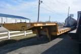 Etnyre Trailer, Triple Axle, Ramps, Approx. 34' Deck, Good Wood Floor, Steel Upper Deck, Outriggers