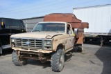 1983 Ford F-250, 6.9l Diesel, 4x4, With Kelly Ryan Feed Box, 5'x12'