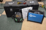 Miller Stick Welder, Model Maxstar 161 STL, Hard Case, Manuals, Respirator Mask