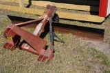 HD Blade, 3pt, 7', Red in Color, 2 Way Adjustment