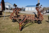21' Bradley Field Cultivator, Pull Type, Good Tires, Needs Hoses, 3 Bar Tine Harrow, Some New Shoves