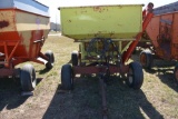 Gravity Flow Wagon With 11L 15 Tires Cracked, Westfield Seed Tender Brush Auger, Hydraulic Ran