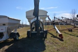 2014 Meridian 375RT Seed Tender, Triple Axle, 235 80 R16 Tires, Gooseneck, 2 Compartment, Belt Auger