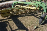 John Deere 671 Side Delivery Rake, Dolly Wheels, Good Shape, Ground Drive