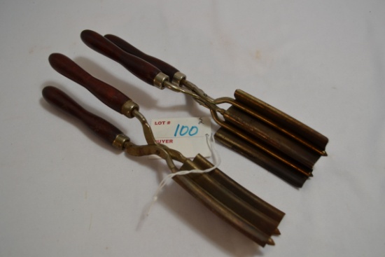 2 - Vintage Crimp Curling Irons