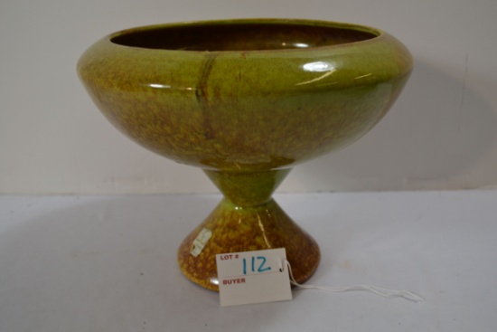 Haeger Art Deco Brown/Green Glaze Planter from Maryville Florists; 7-1/2"x9"
