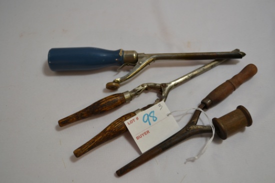 3 - Vintage Curling Irons