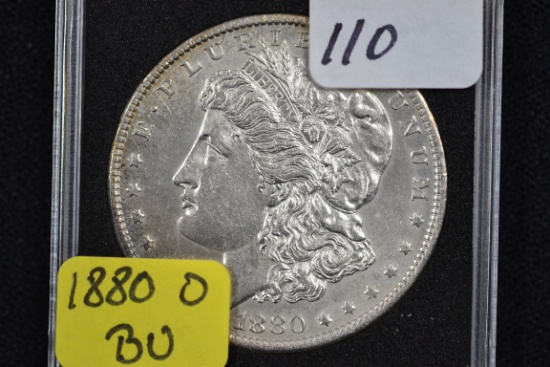 1880-O Morgan Silver Dollar; BU