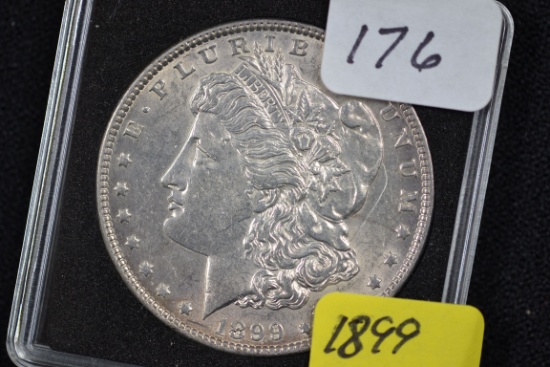 1899 Morgan Silver Dollar; MS 63