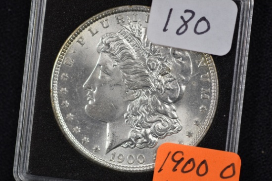 1900-O Morgan Silver Dollar; MS 64