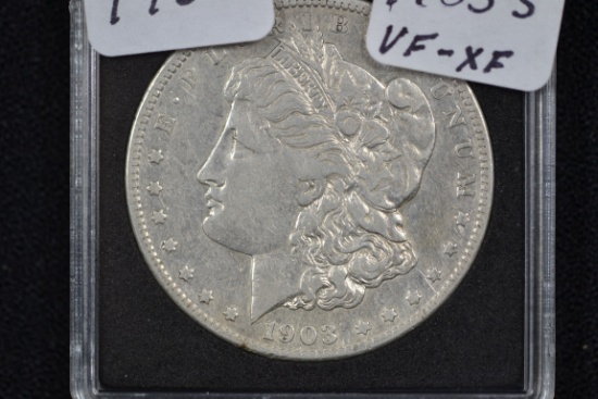 1903-S Morgan Silver Dollar; VF/XF