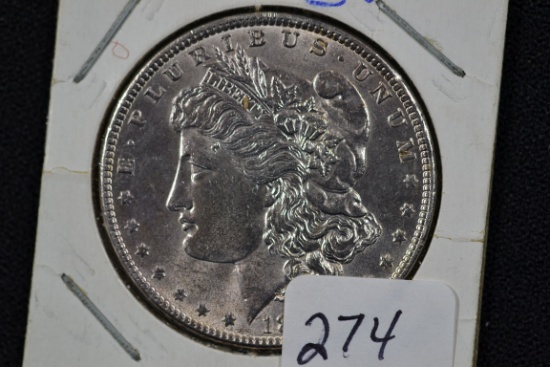 1886 Morgan Silver Dollar; BU