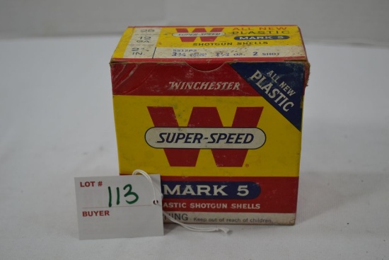 Winchester Super Mark- 5, 25 Shells, 12ga, 2 3/4", 1 1/4oz, 2 Shot