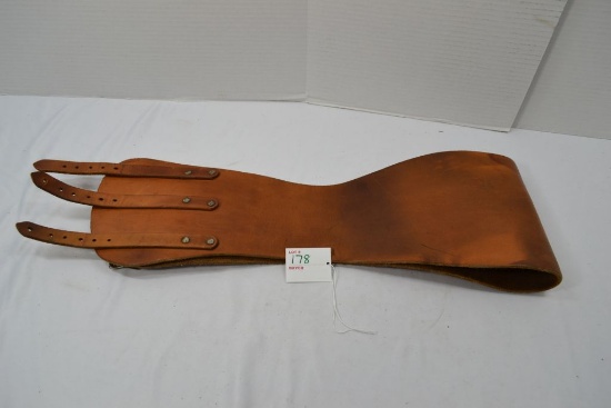 Leather Back Brace 42" with 3 Buckles
