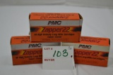PMZ Zapper 22, 50rd, High Velocity, 22LR Copper Coated, 3xbid