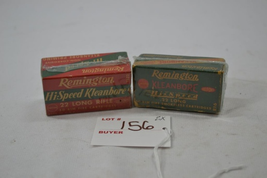 Remington Hi-Speed Kleanbore 22LR Ammo, 50 Rounds 2xbid