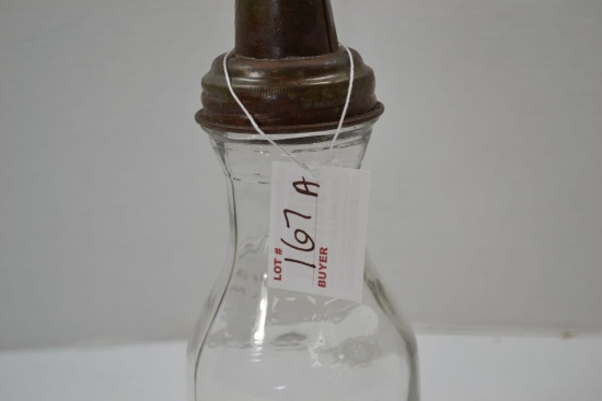 Marathon Mile-maker Motor Oil Glass Bottle, 1 Quart, Reproduction?