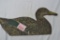 Vintage Card Board Duck Decoy; Johnsons Folding Fiberboard Decoy Small