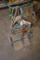 Rubber-Wheeled Oxyacetylene Torch Cart w/Victor Regulator; No Bottle
