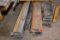 1 Lot of 4 Sets of Pre-Cut Gooseneck Channel Iron Plus 6 Gussets
