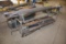 Steel Floor Rack including Supplies; LOT INCLUDES RACK PLUS CONTENTS