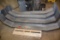 1 Lot of 14 Pieces of 10 Ga. Hard Channel Dump Box Fenders, 9-1/4