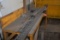 Chop Saw table; Approx. 6'x22