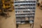 56-Compartment Storage Rack w/Stand and Contents including Misc. Trailer Supplies; RACK AND CONTENTS