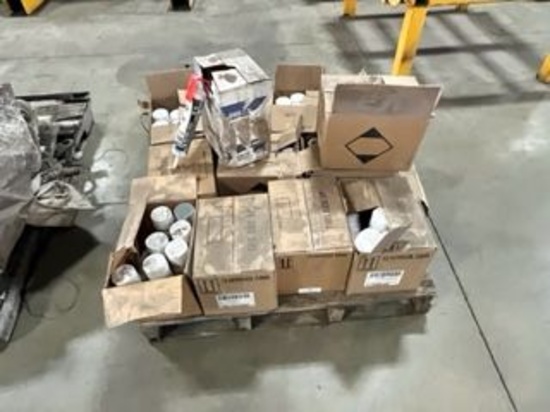 1 Pallet (Approx. 10 Cases) PMI Touch Up Paint including John Deere Green, White, Black, and Blue
