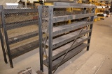 2 - Lockable Storage Racks w/Lower Shelves; 8'x15