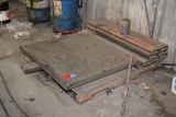 Approx. 13 Pieces 13 Ga. Diamond Plate Steel Sheets on Pallet Plus 5