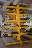 6-Shelf Double-Sided Cantilever Rack; Approx. 54