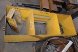 3-Compartment Metal Storage Box w/Contents