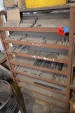 8-Shelf Rack w/Various Sizes of Extension Handles; RACK AND CONTENTS INCLUDED IN THIS LOT