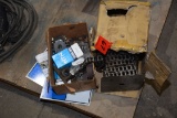 1 Lot of Chain, Sprockets, and Bearings
