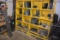 1 Large Lot Trailer Fabrication Parts including Tailgate Latches, Hoist Parts, etc. Plus 16-Compartm