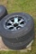 Pair of Diamondback 225/75 R15 10-Ply Tires w/Aluminum Wheels